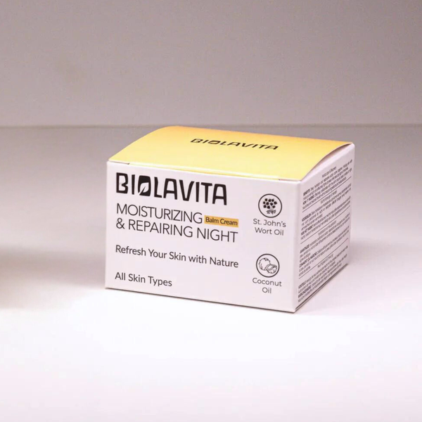 Hydraterende & Herstellende Nachtcrème – met Sint-Janskruid